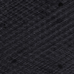 Stuvbit - Flor Harlekin med mouche - Svart 40 cm