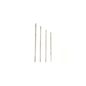 Skinnål med trekantig spets - 4-pack