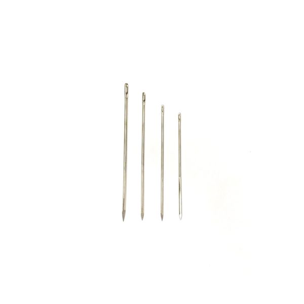 Skinnål med trekantig spets - 4-pack